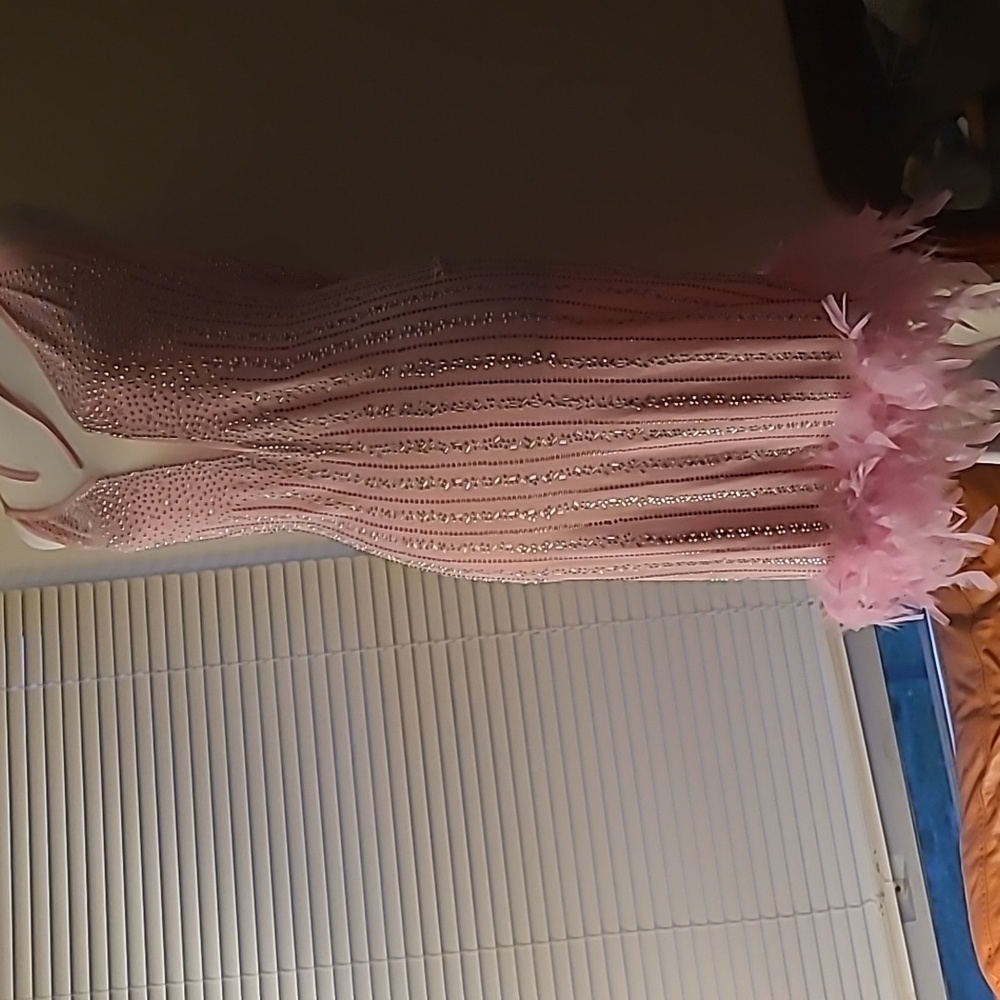 PInk Sequin Contail Dress